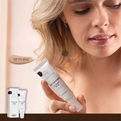 קרם CC מדיום SPF50 to go מסדרת אייג' דיפנס HL