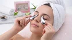 Cooling Eye Pads – כריות קירור לעיניים מנירוסטה