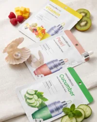  
מארז שלישיית מסכות בד (Vital Ampoule Sheet Mask) – טיהור, לחות והרגעה
 